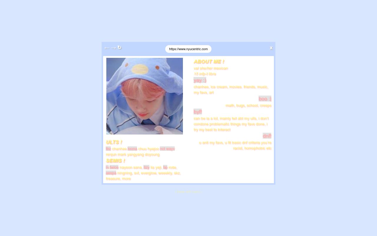 Carrd profile picture for @newbie